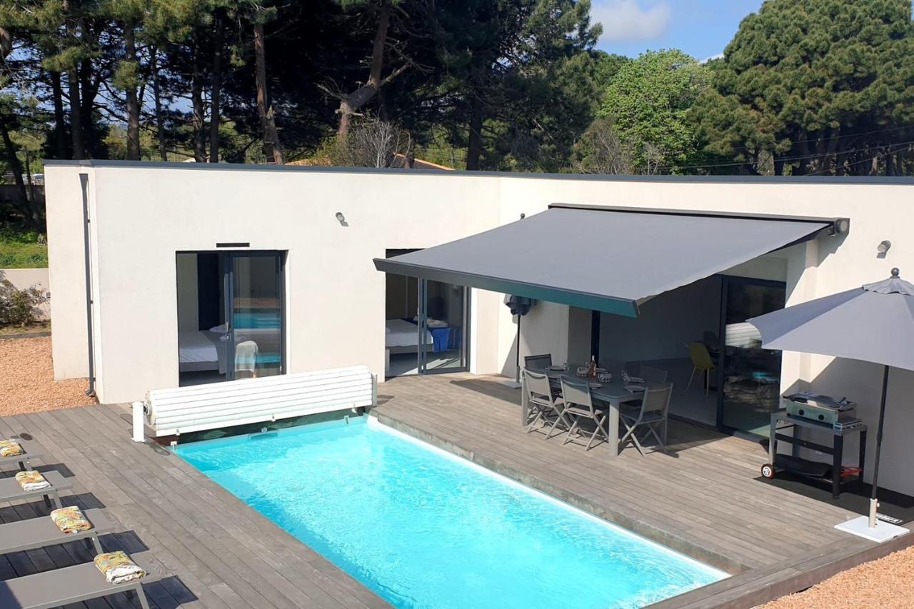 Villa Rossa 6 Pers Dans Residence Avec Piscine Chauffee Privee Lecci Zewnętrze zdjęcie