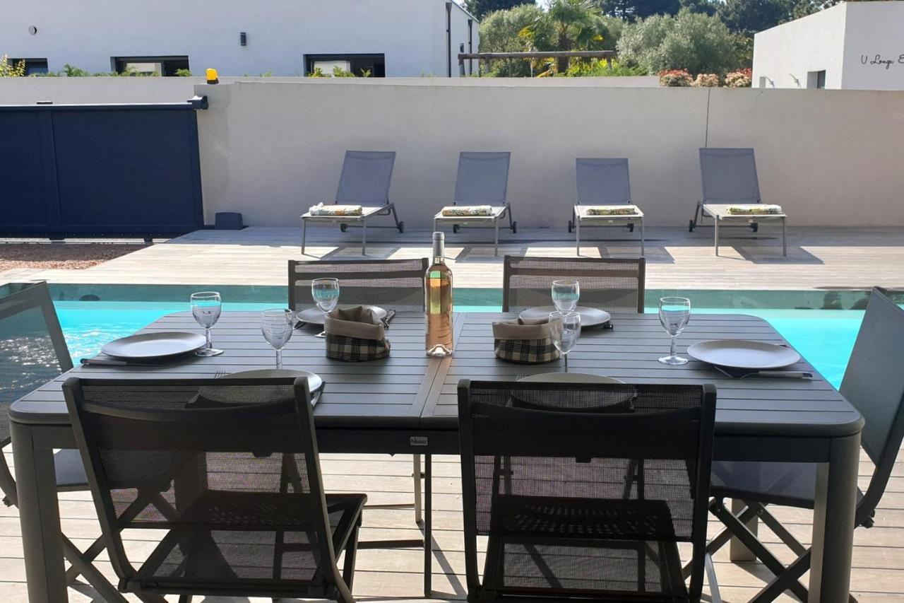 Villa Rossa 6 Pers Dans Residence Avec Piscine Chauffee Privee Lecci Zewnętrze zdjęcie