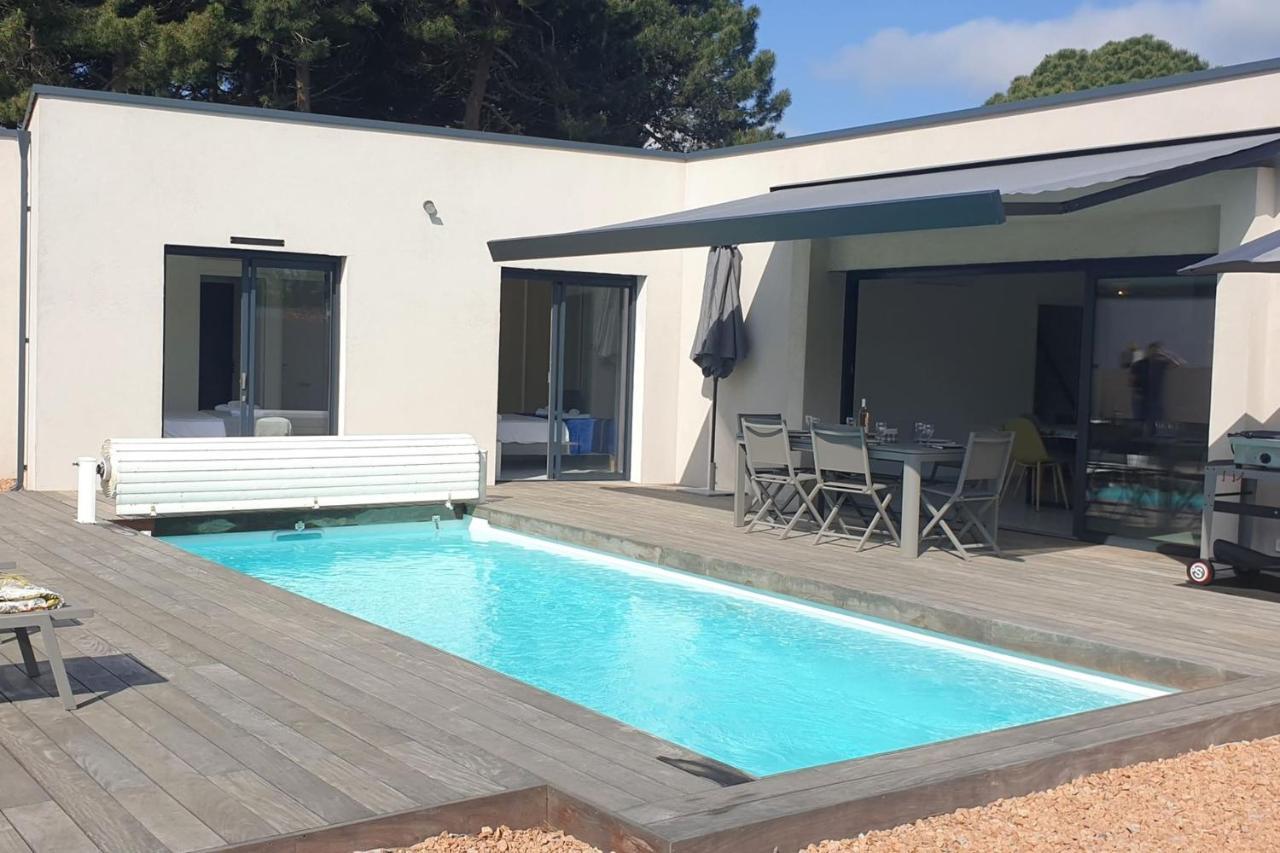 Villa Rossa 6 Pers Dans Residence Avec Piscine Chauffee Privee Lecci Zewnętrze zdjęcie